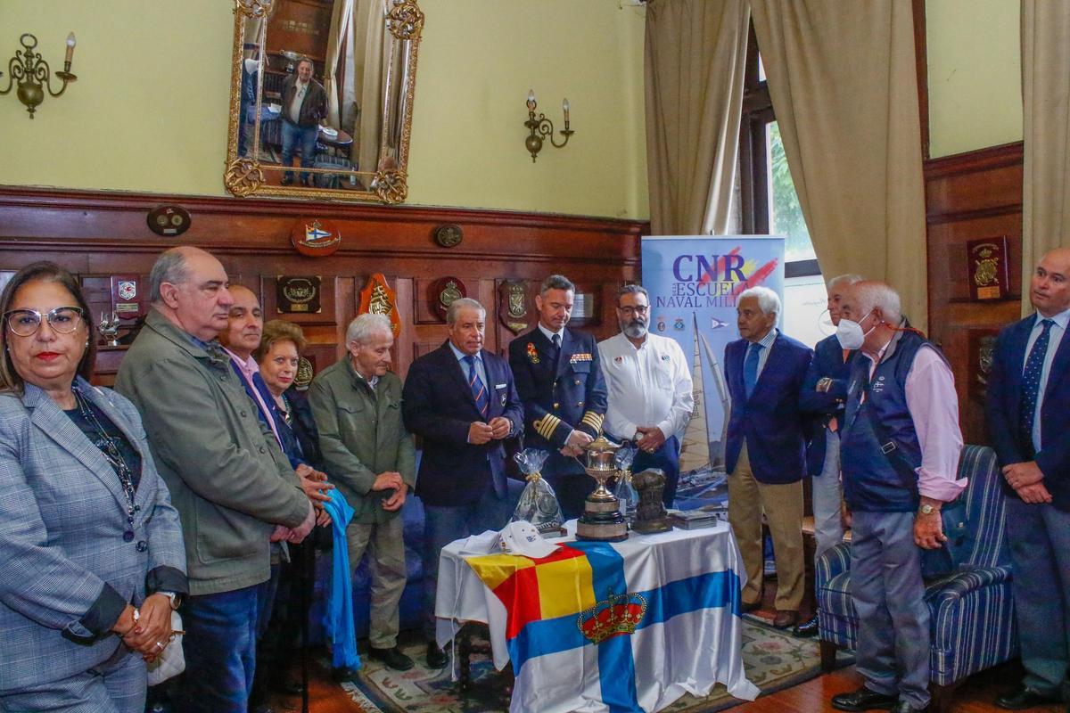 La presentación de la Regata Almirante Toubes del año pasado.