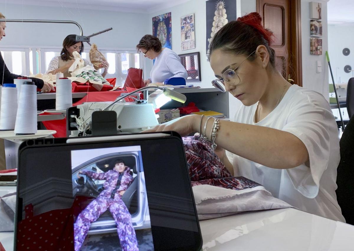 La diseñadora Jennifer Sánchez está afincada en Málaga.