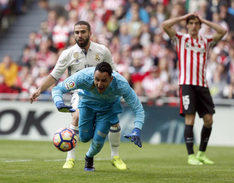 Las mejores imágenes del partido entre el Athletic y el Real Madrid en San Mamés.