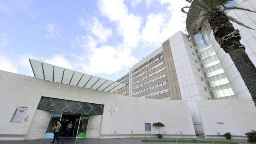 Exterior del Hospital Universitario de Canarias.