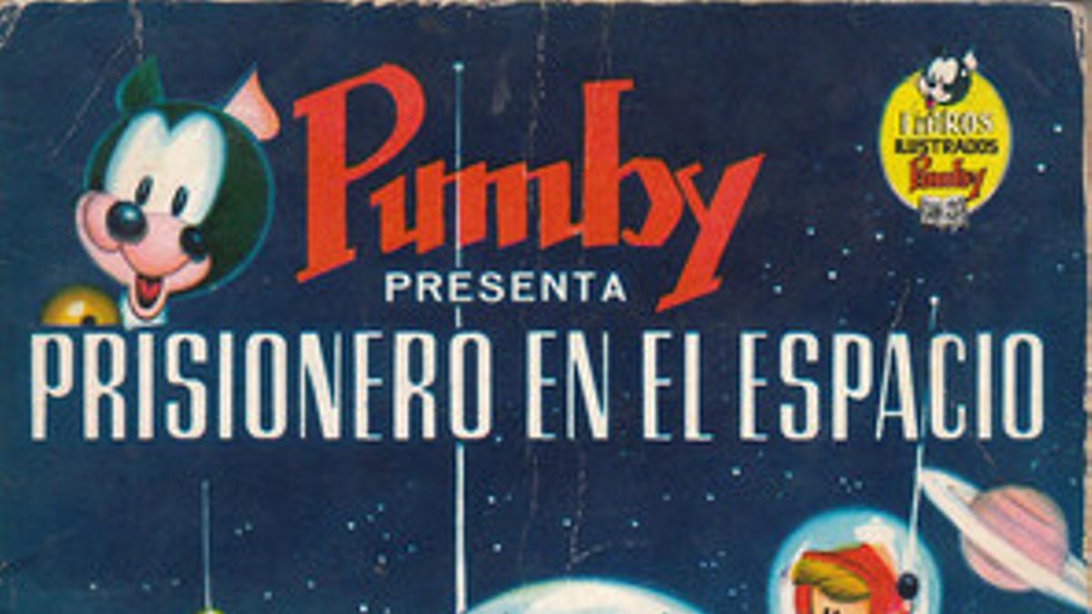 Portada de un cómic del gato 'Pumby'.