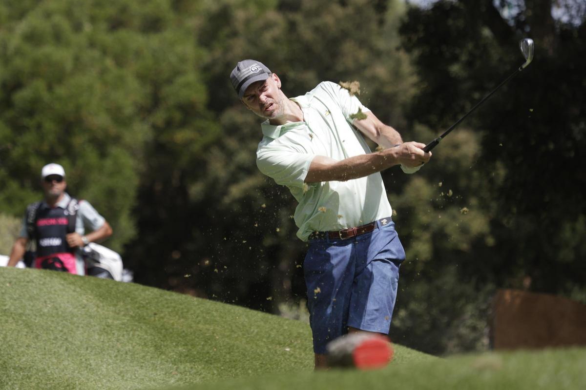 Pau Gasol se ha 'enganchado' por completo al golf, que disfruta en campos como Valderrama