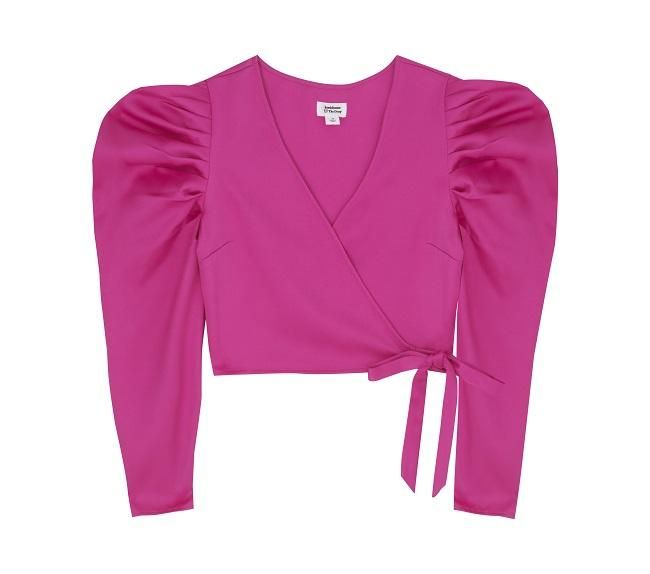 Blusa con manga abullonada