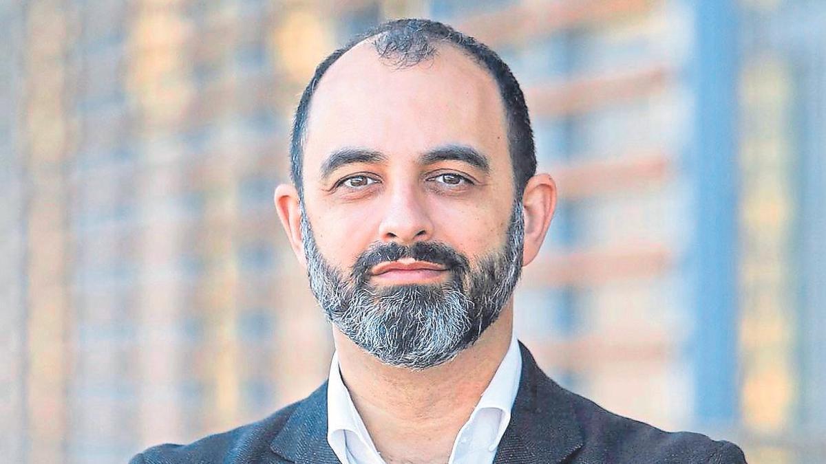 Xavier Amores, en el Parc de Recerca de la UdG.