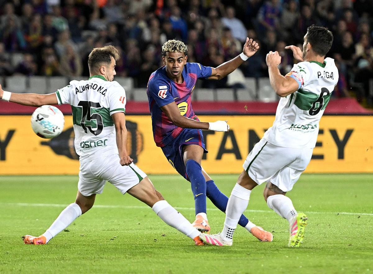 El Barça s’aferra al seu atac