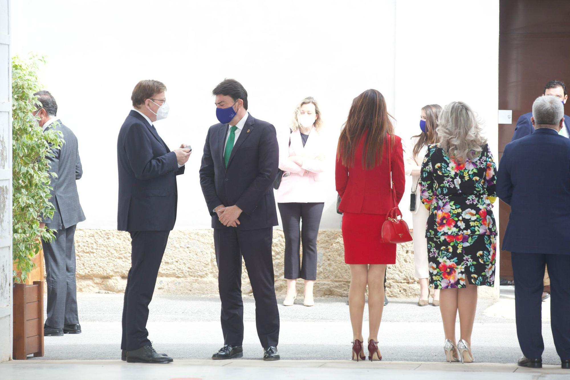 La visita del Rey Felipe VI a Las Cigarreras en Alicante