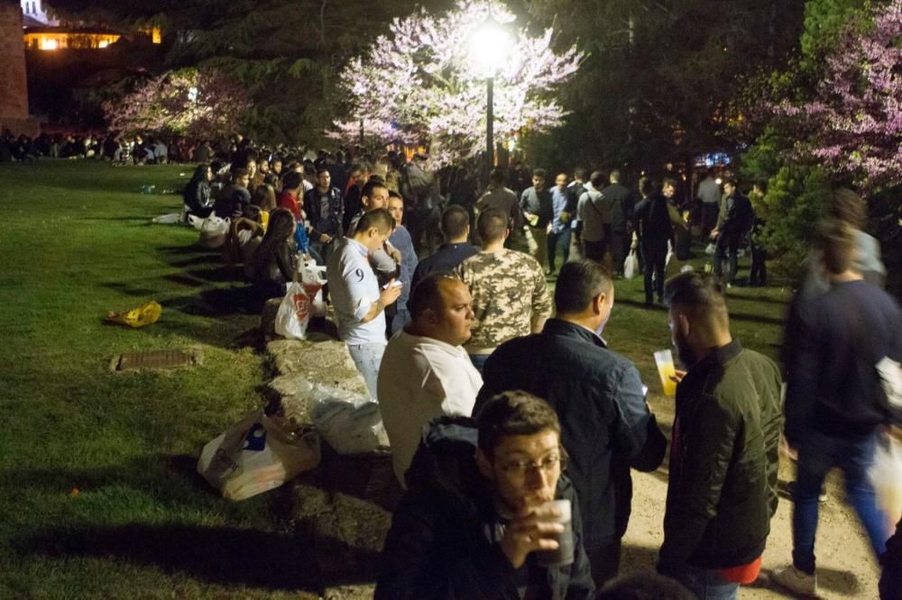 Semana Santa en Zamora: Botellón Jueves Santo