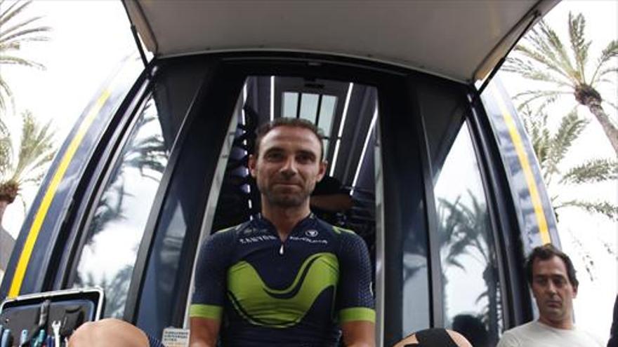 Valverde corre en la Vuelta