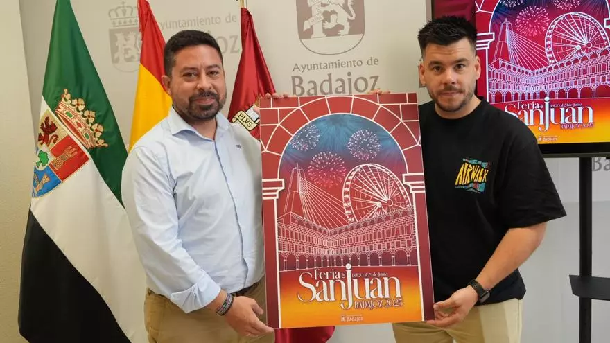 EN VÍDEO | La plaza Alta protagoniza el cartel de la Feria de San Juan de Badajoz 2025