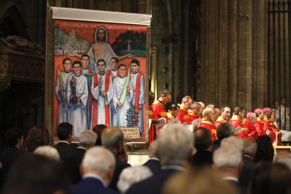 La catedral de Girona acull la beatificació de set missioners