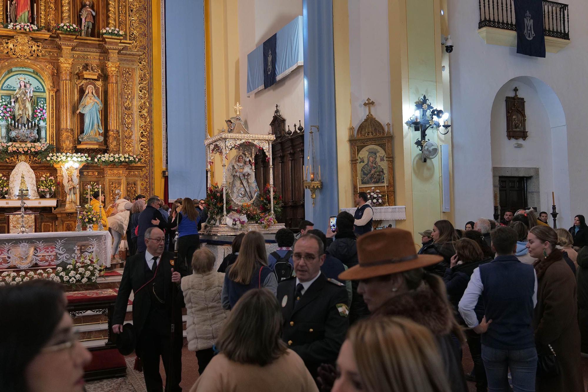 Pozoblanco vive la romería de traida de la Virgen de Luna