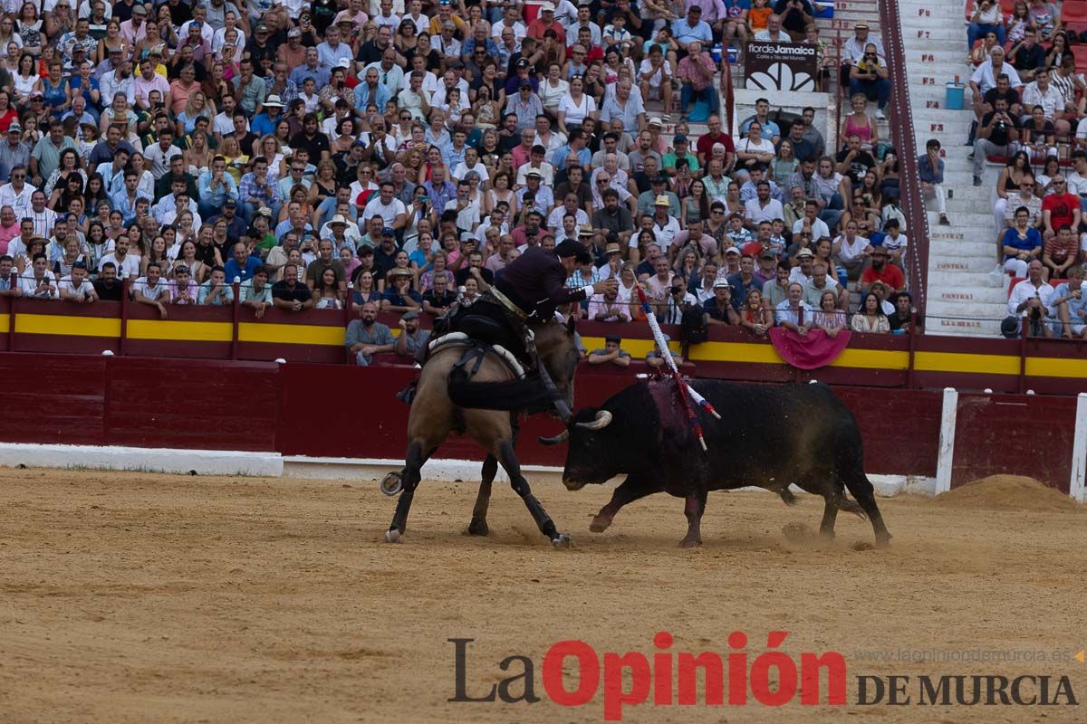 Corrida de Rejones en la Feria Taurina de Murcia (Andy Cartagena, Diego Ventura, Lea Vicens)