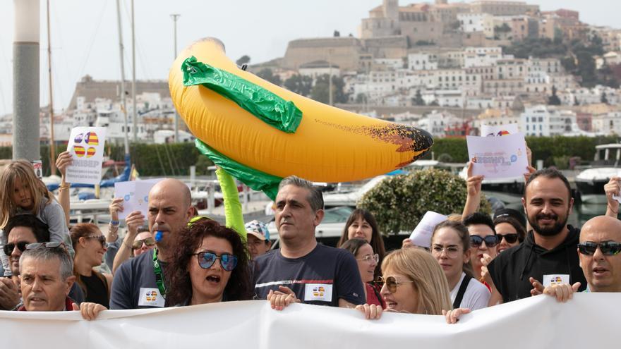 Funcionarios de Ibiza no descartan la huelga para lograr la actualización del plus de insularidad