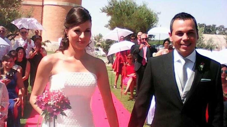 César Antruejo y María Rodríguez Agó se casan en Monte la Reina