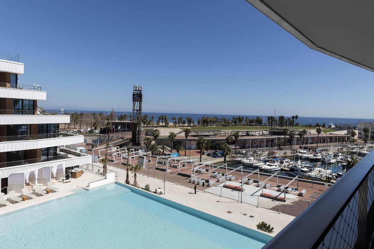 El macro hotel de lujo SLS Barcelona en el Fòrum