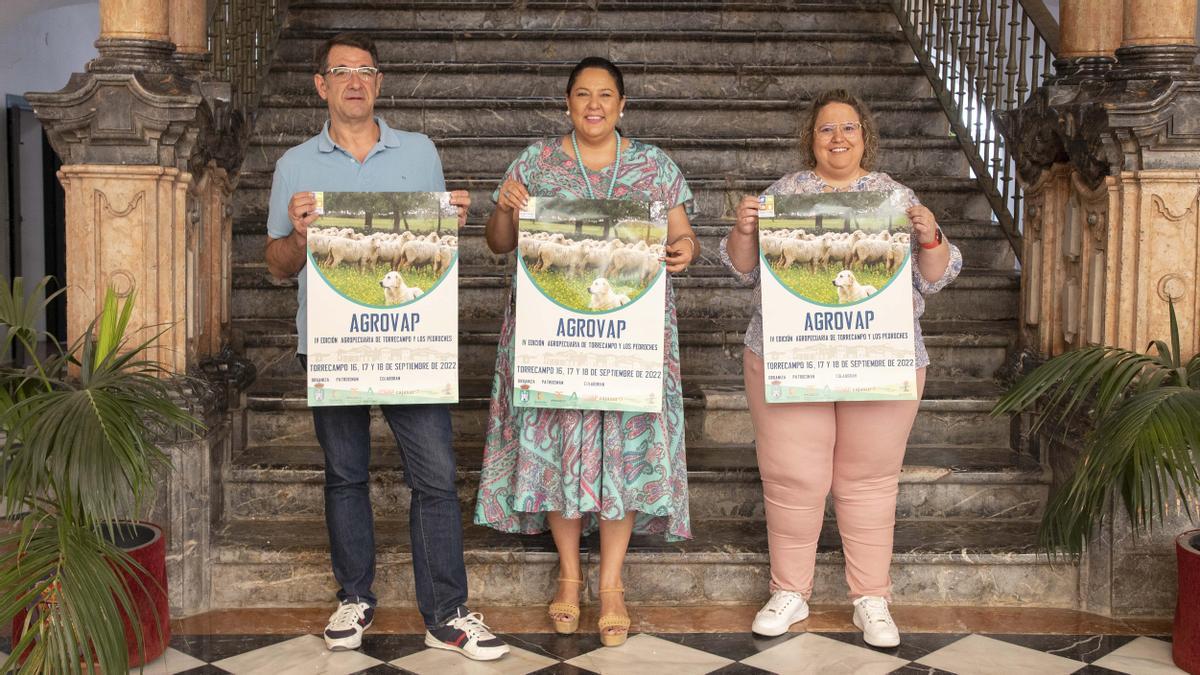 Presentación de la Feria Agropecuaria de Torrecampo en la sede de la Diputación provincial.