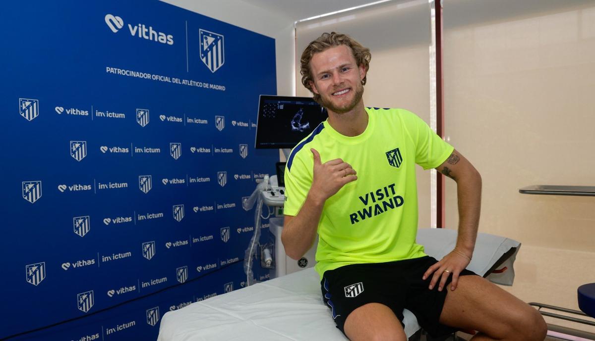 Hjulmand pasa las pruebas médicas con el Atlético de Madrid