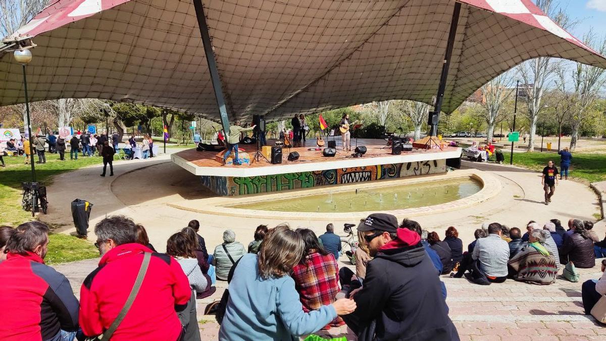 Ambiente festivo el de esta mañana