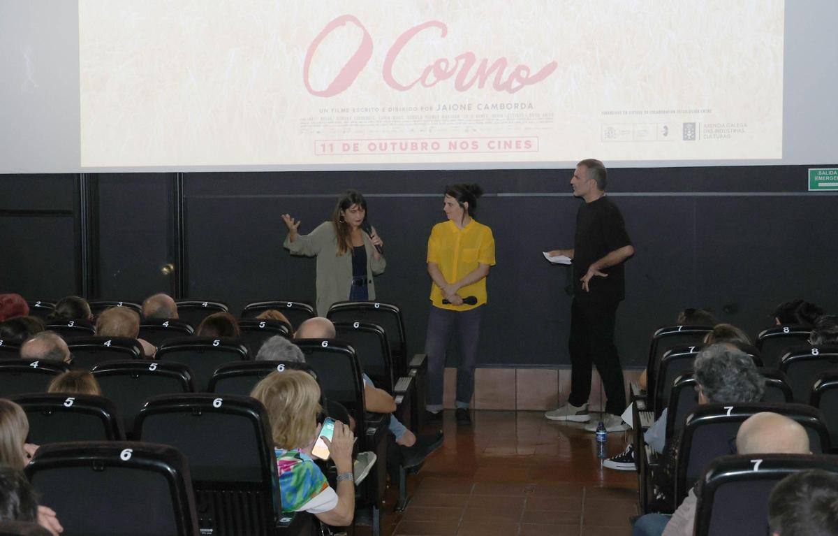 Jaione Camborda y Janet Novás presentan "O Corno" en Vigo Jaione Camborda y Janet Novás presentan "O Corno" en Vigo