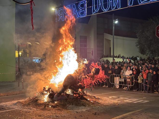 Benicarló despide las Fallas 2026 con la Cremà