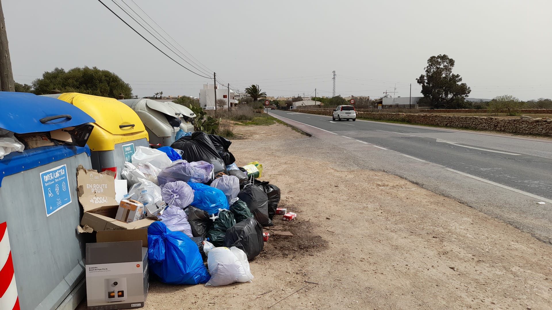 Galería de imágenes: Huelga de basureros en Formentera