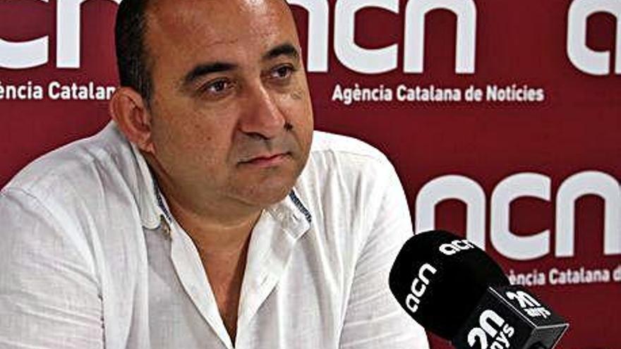 El secretari general de CCOO, Javier Pacheco