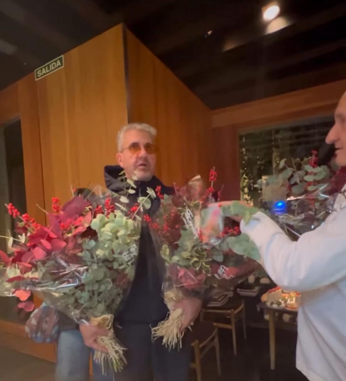 Florentino Fernández con Toño Pérez en Atrio