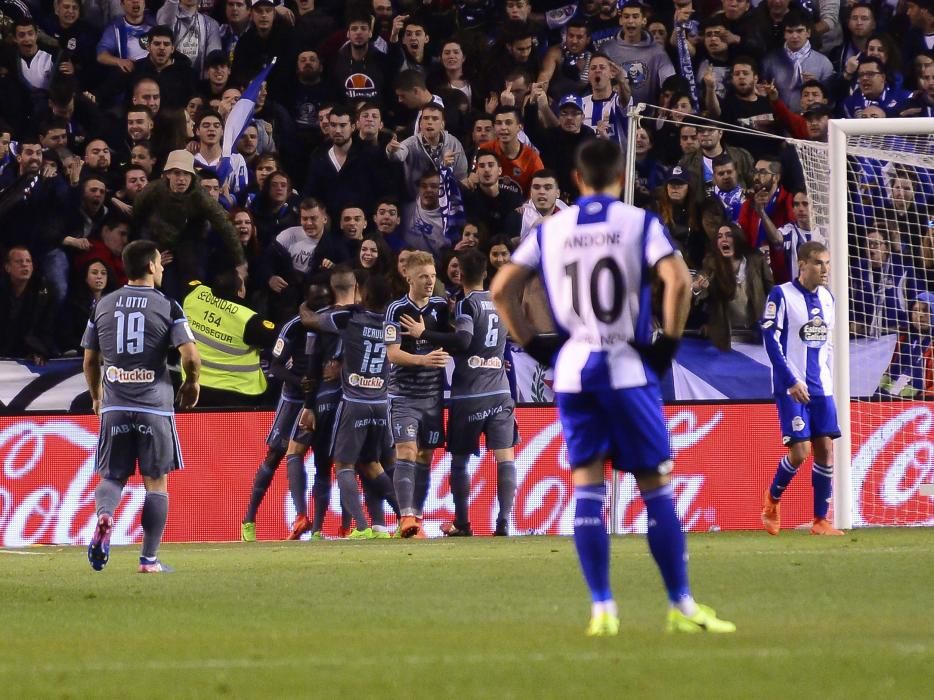 El Dépor cae en el derbi ante el Celta