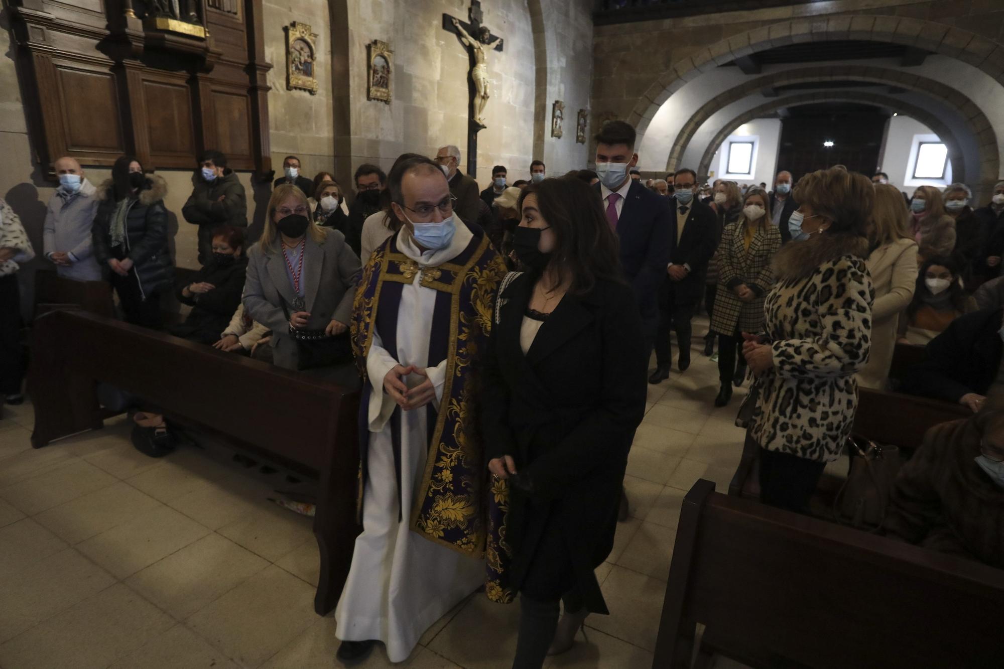 EN IMÁGENES: El pregón en San Nicolás de Bari abre la Semana Santa de Avilés