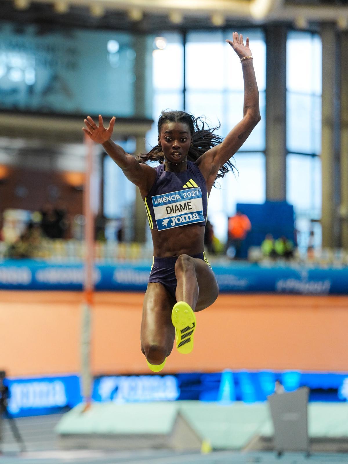Fátima Diame logró su octavo título de campeona de España en València