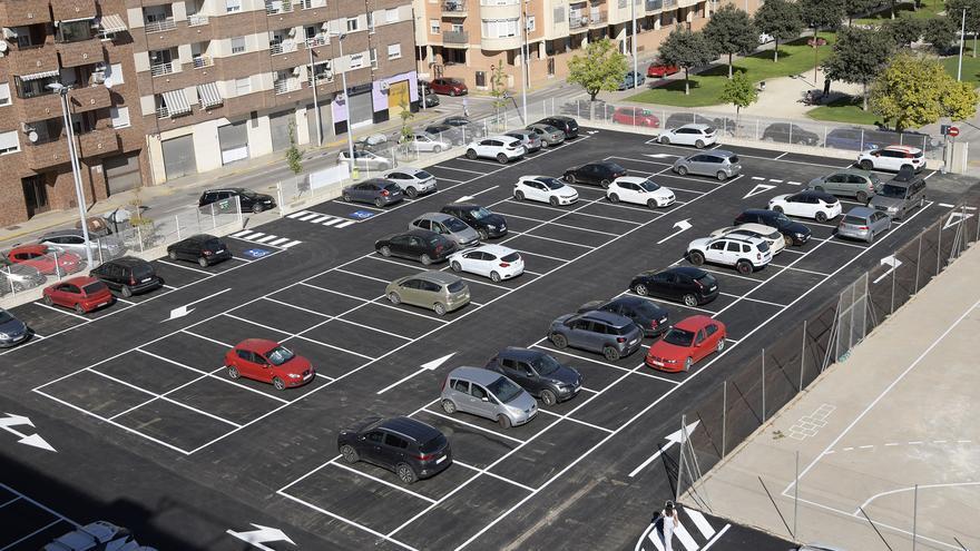 Paiporta inaugura més de 200 places noves d’aparcament gratuït