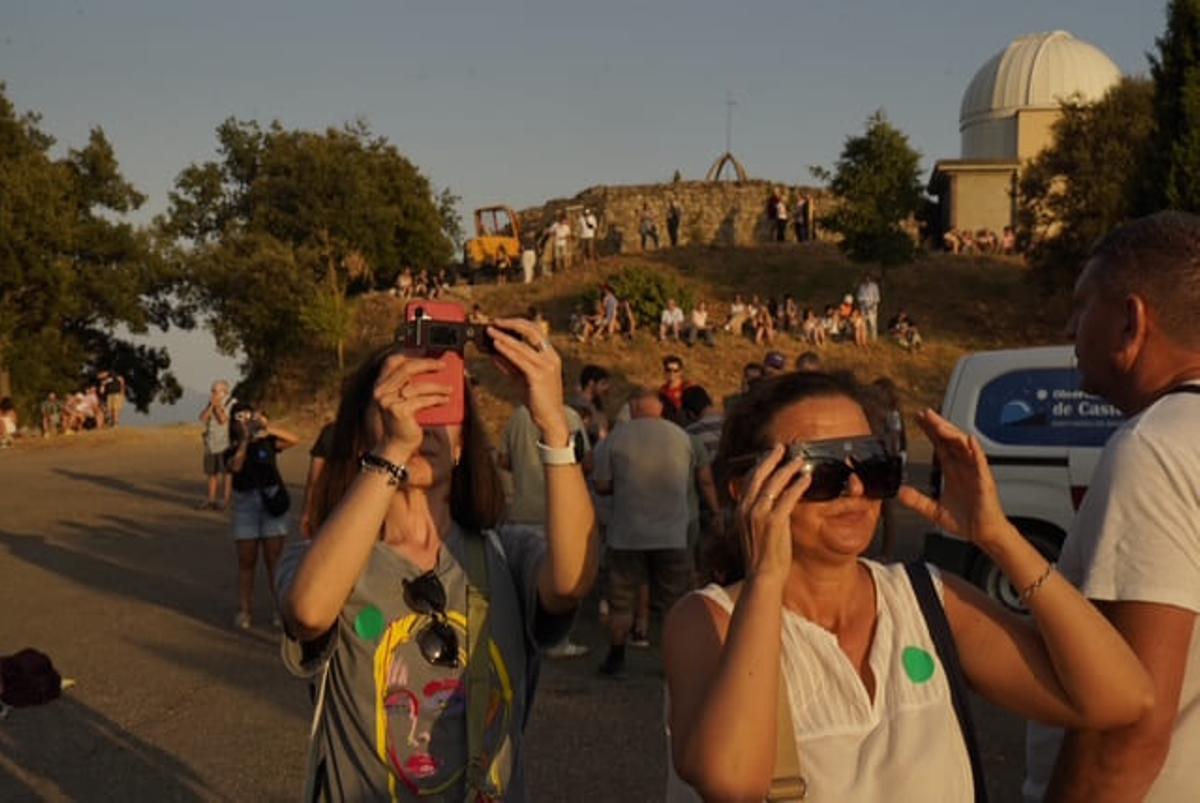 Les millors imatges de l'eclipsi a Castelltallat