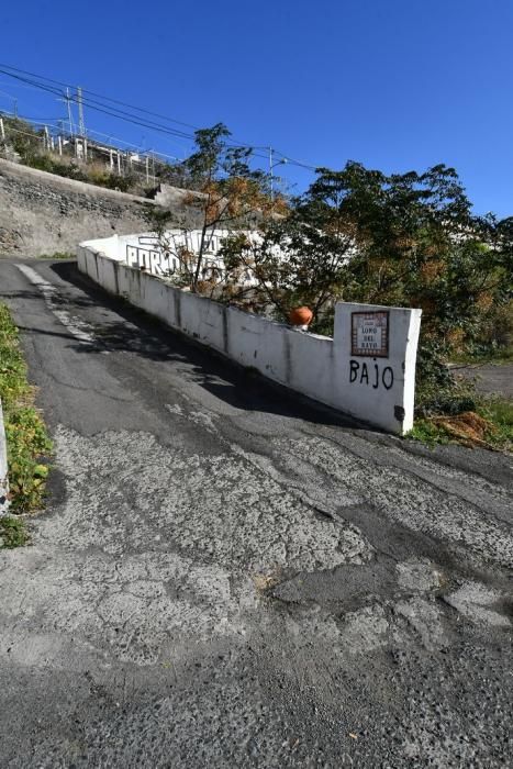 Caminos rurales a asfaltar en Telde