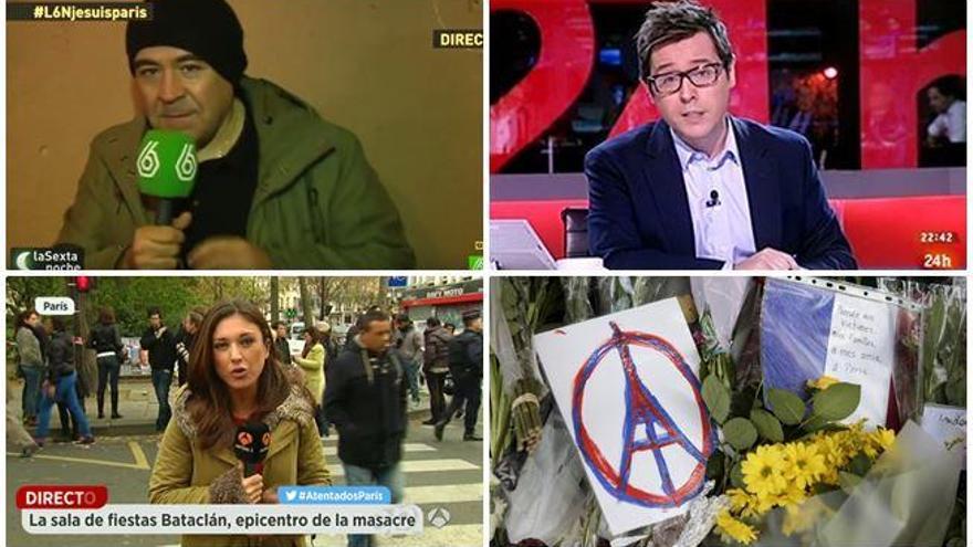 La cobertura de los atentados de París.