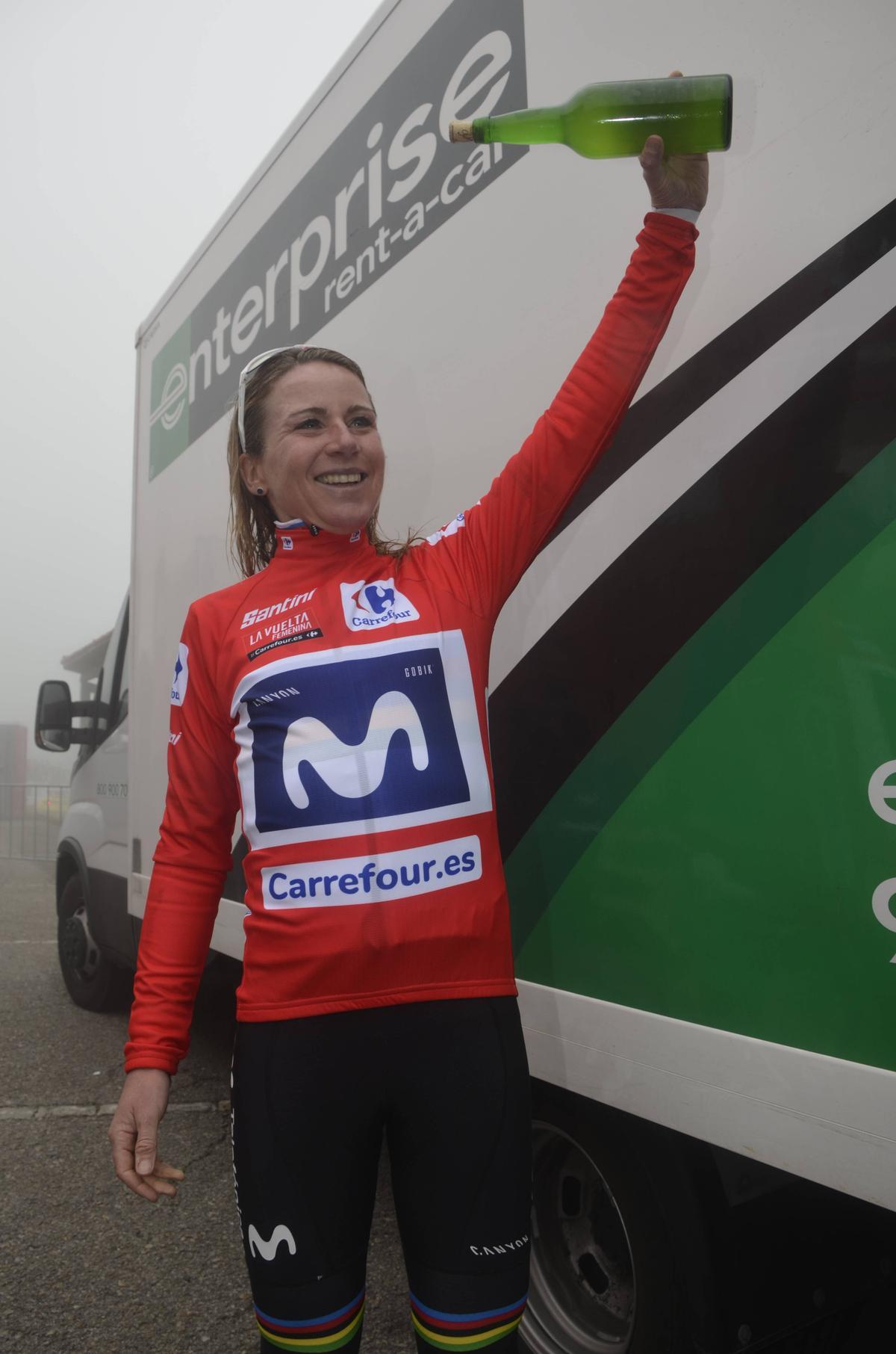 La Vuelta Femenina en los Lagos de Covadonga, vencedora Annemiek van Vleuten