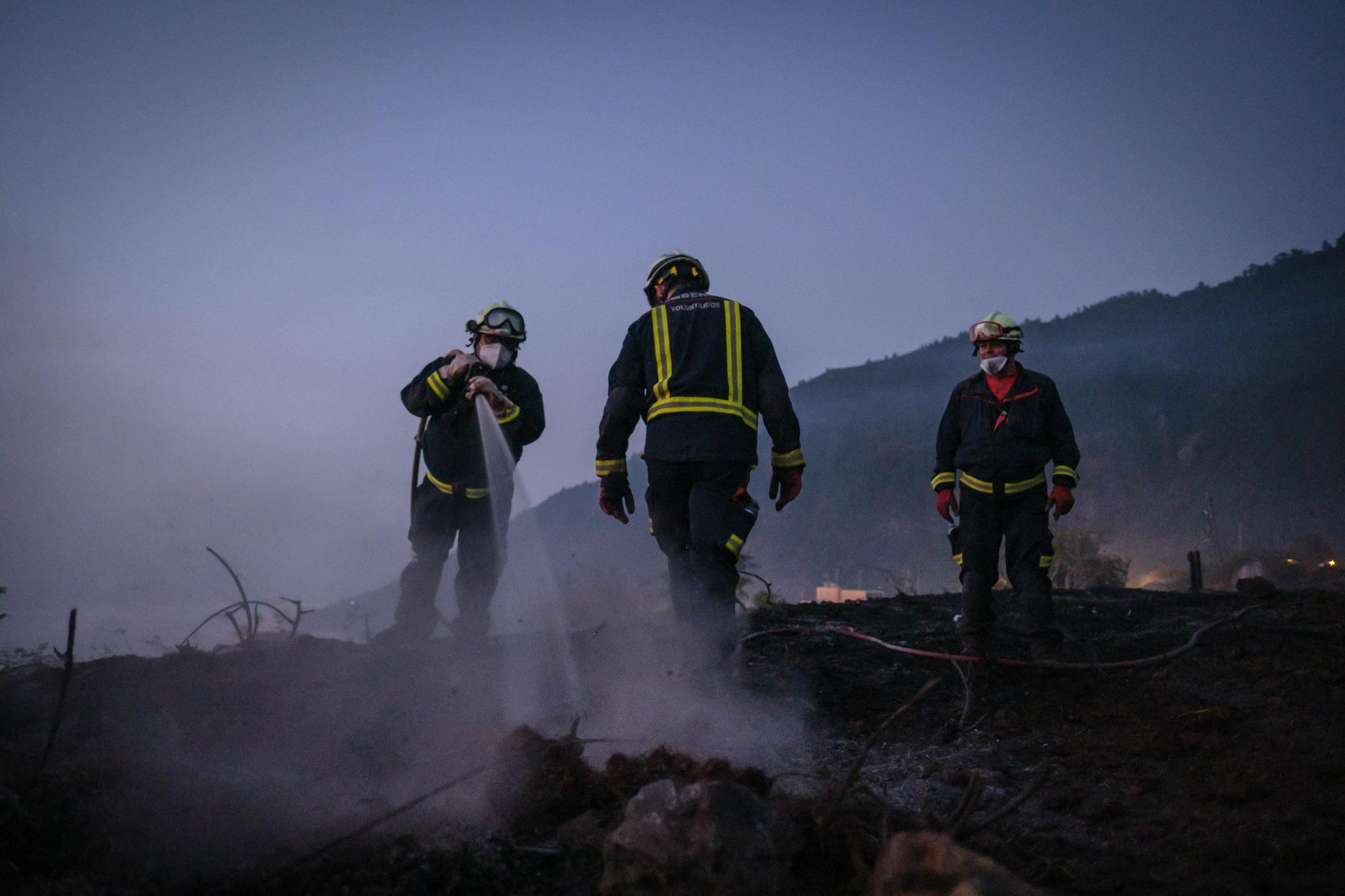 Incendio en La Orotava