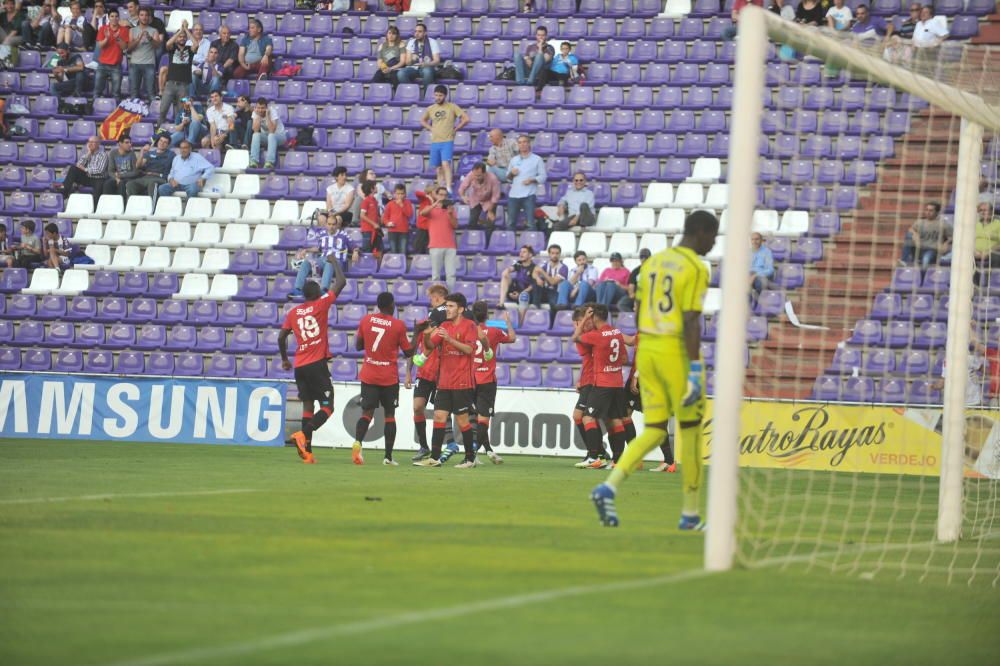 El Mallorca se salva en Valladolid