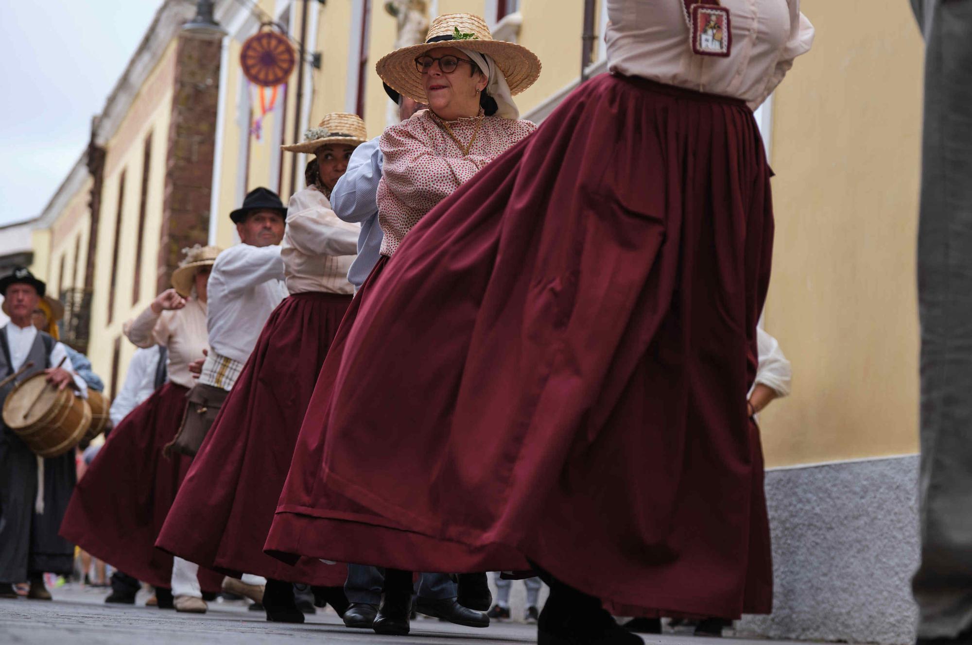 Muestra de las danzas rituales de Tenerife