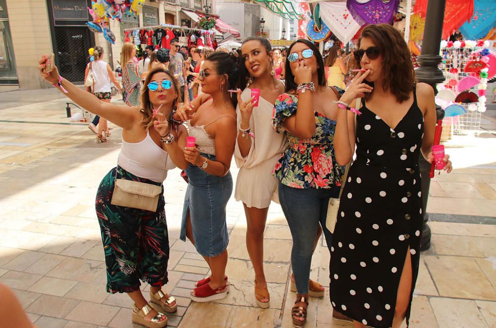 Calles llenas y mucho ambiente en el primer sábado de la feria.