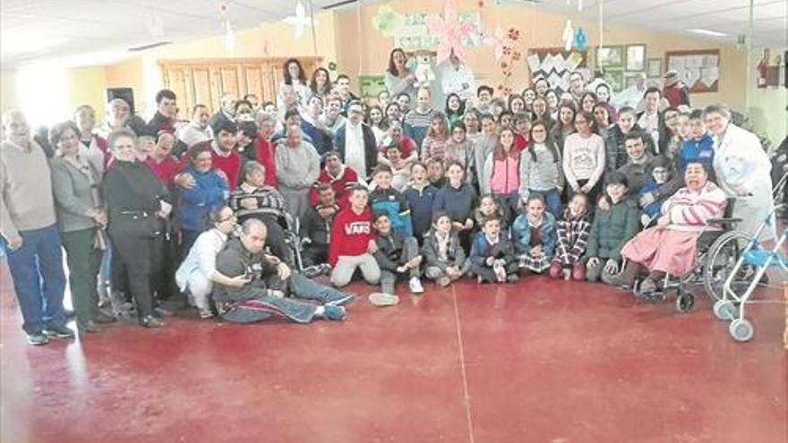 el centro ocupacional promi de bujalance celebra un encuentro de primavera