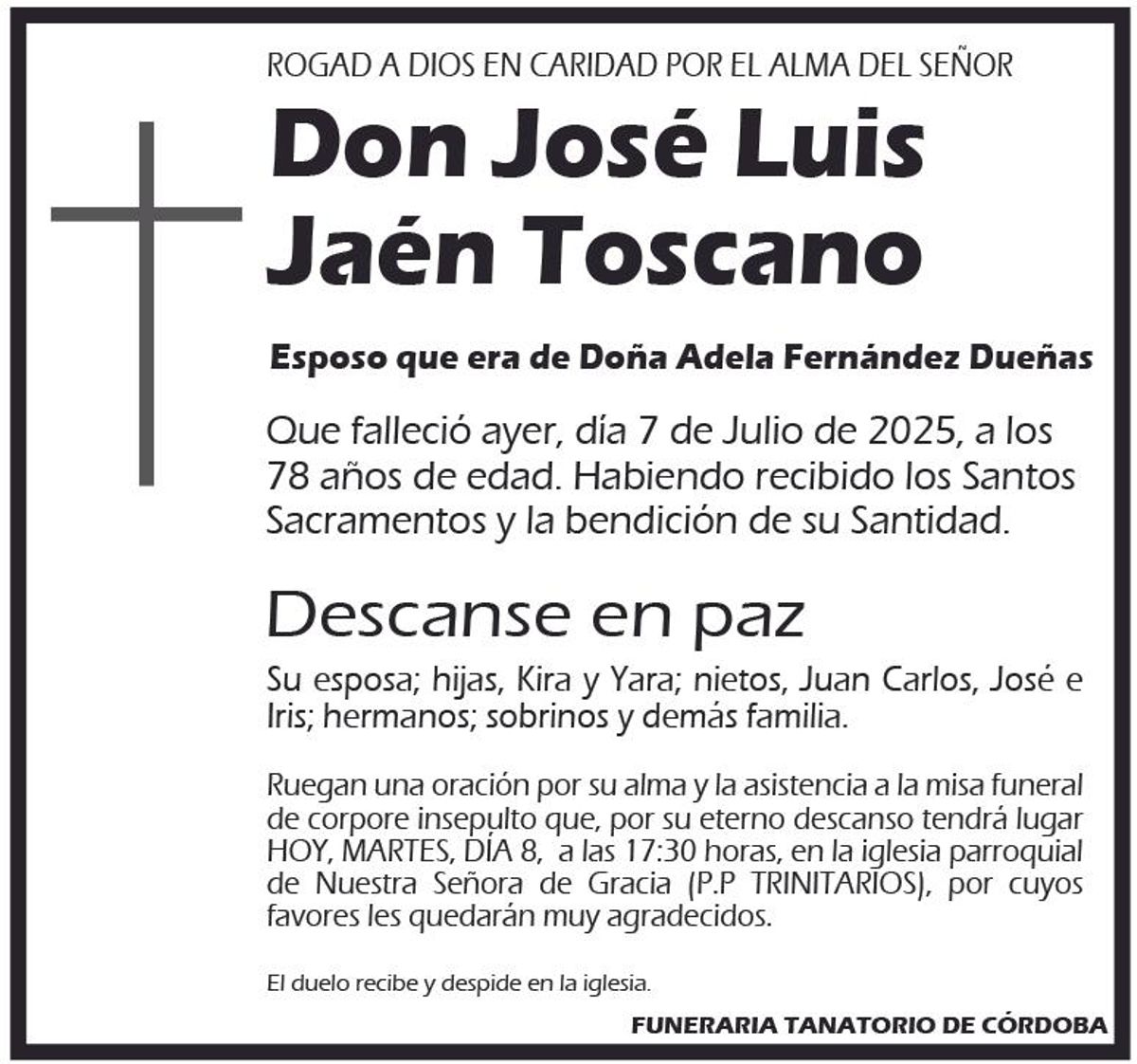 José Luis Jaén Toscano