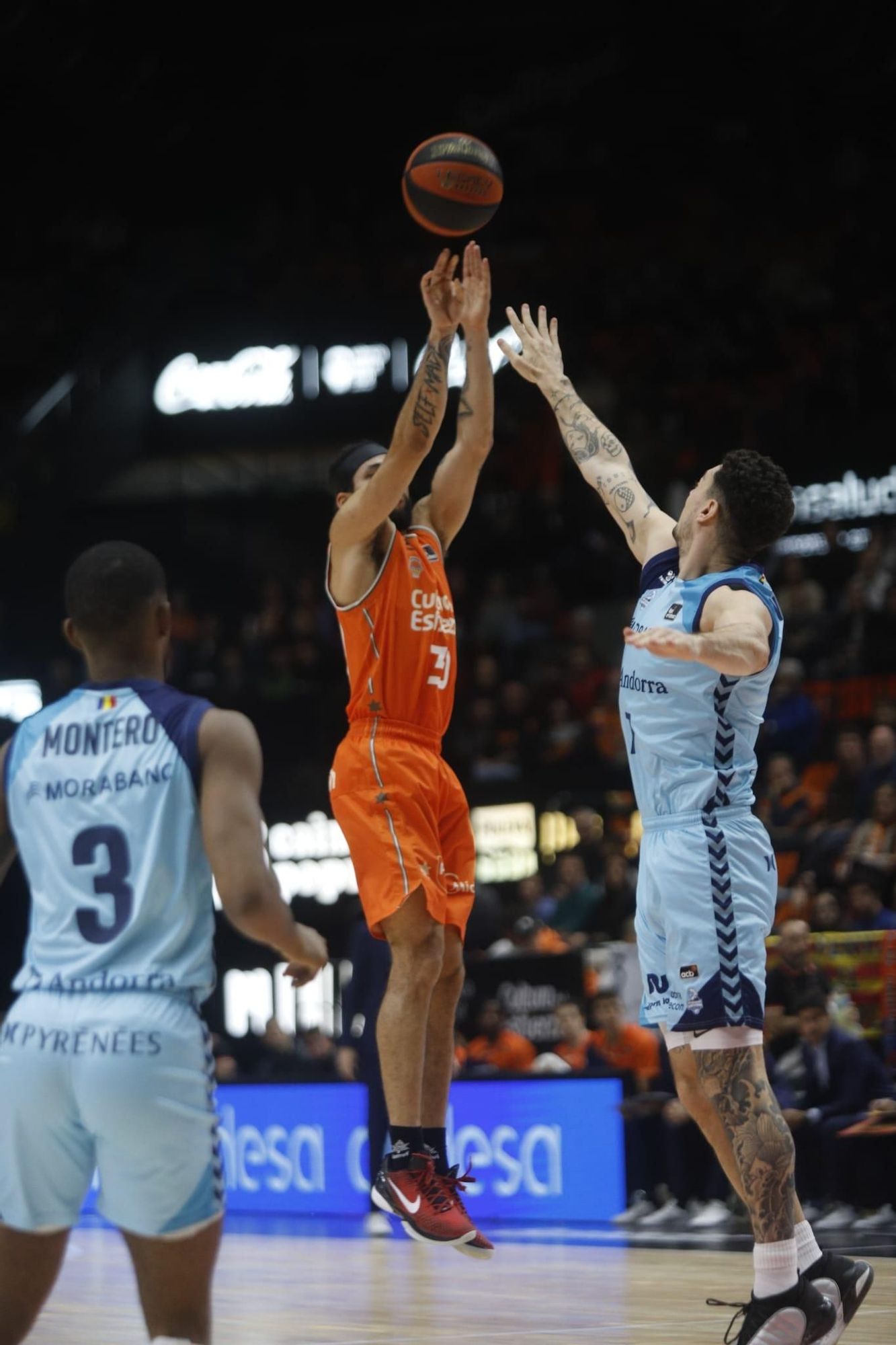 El Valencia Basket - Andorra, en imágenes