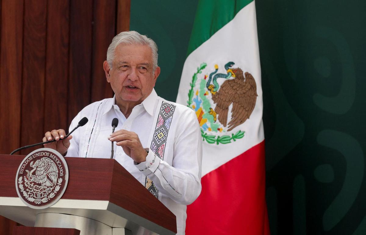 Andrés Manuel López Obrador, presidente de México.