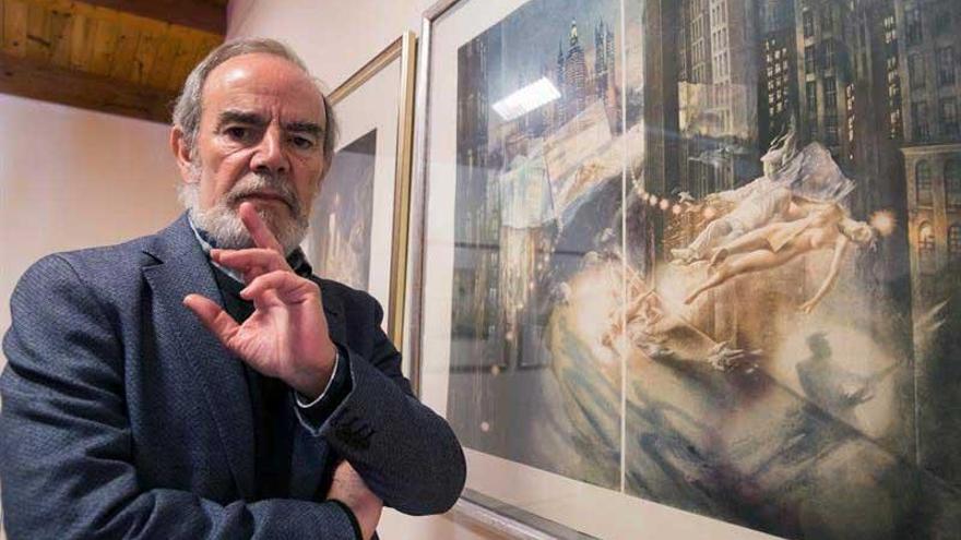 La obra del extremeño Eduardo Naranjo conversa con la de Goya en Zaragoza