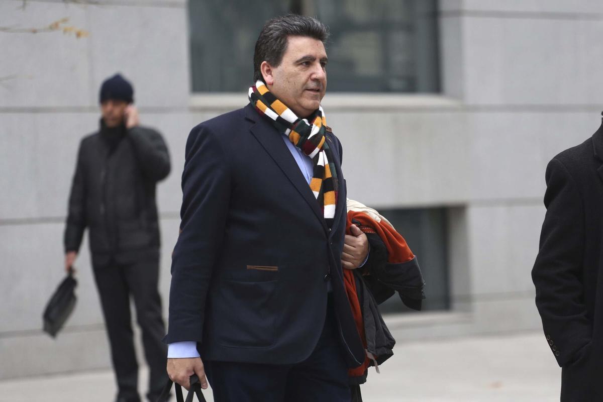 MADRID 21/12/2018 POLITICA David Marjaliza esta ma?ana en la Audiencia Nacional donde declara como imputada en el caso de la caja B del Partido Popular . imagen DAVID CASTRO