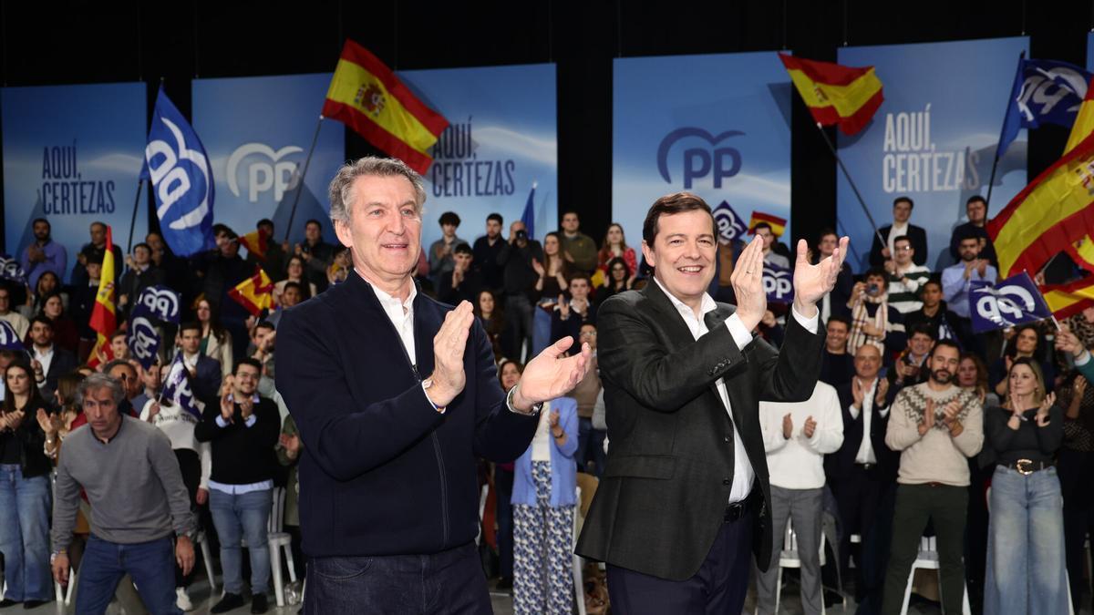 Feijóo: “El voto que pone el cabreo a funcionar, convierte el enfado en gobierno y no bloquea, es el del PP”