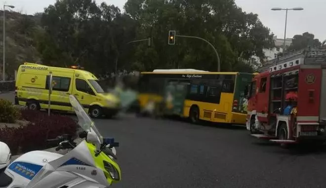 Muere una mujer atropellada por una guagua en Las Palmas de Gran Canaria
