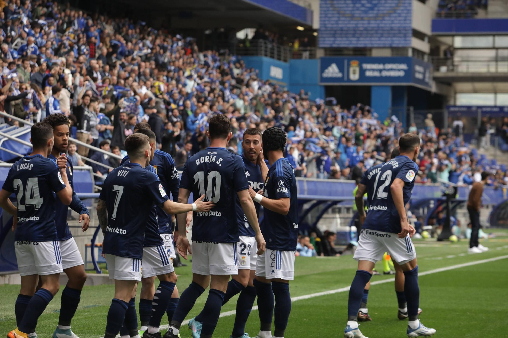 Así se vivió el encuentro entre el Real Oviedo y el Lugo