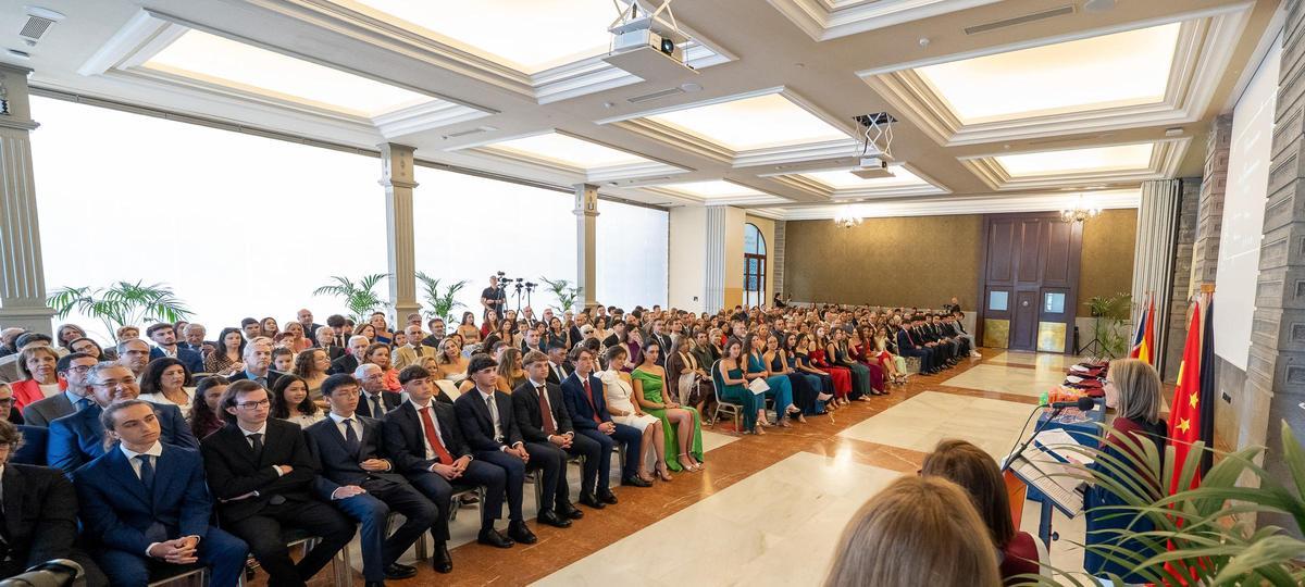 Graduación de los alumnos del Colegio Hispano Inglés