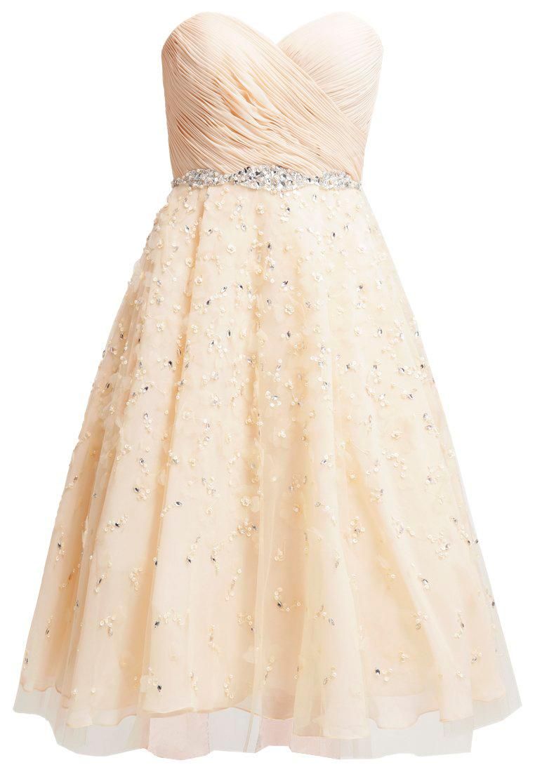Vestido con escote palabra de honor de Unique